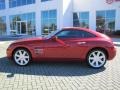 2006 Blaze Red Crystal Pearl Chrysler Crossfire Limited Coupe  photo #2