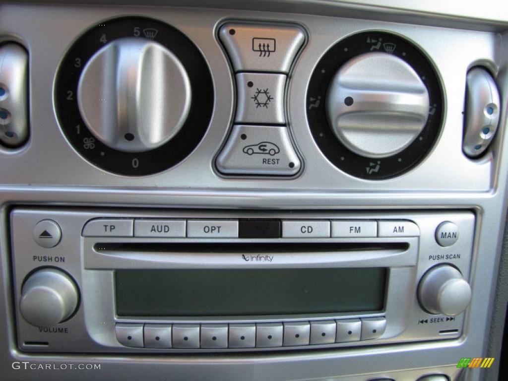 2006 Chrysler Crossfire Limited Coupe Controls Photo #40089707