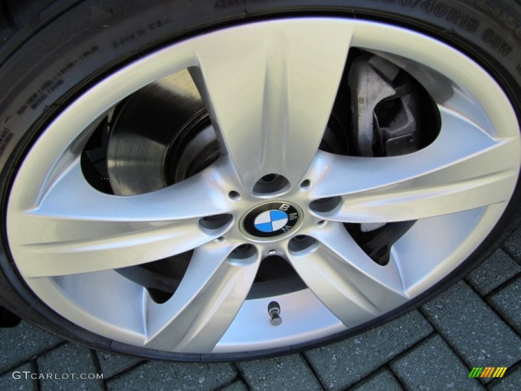 2007 3 Series 335i Coupe - Jet Black / Saddle Brown/Black photo #10
