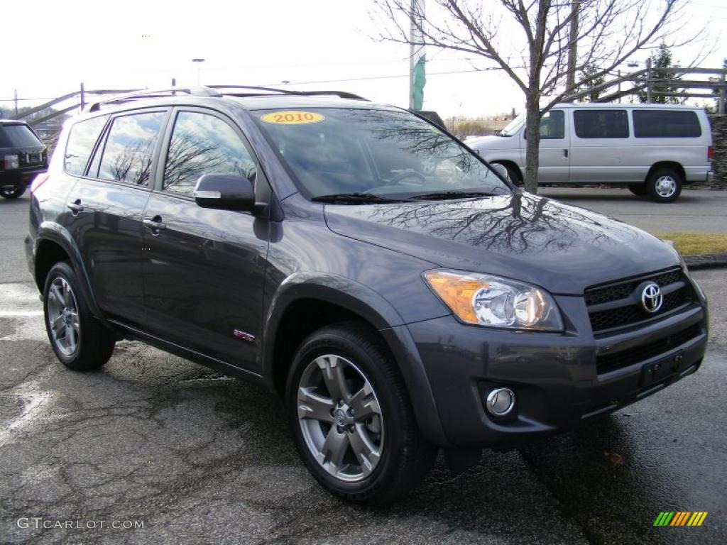 Magnetic Gray Metallic 2010 Toyota RAV4 Sport 4WD Exterior Photo #40091363