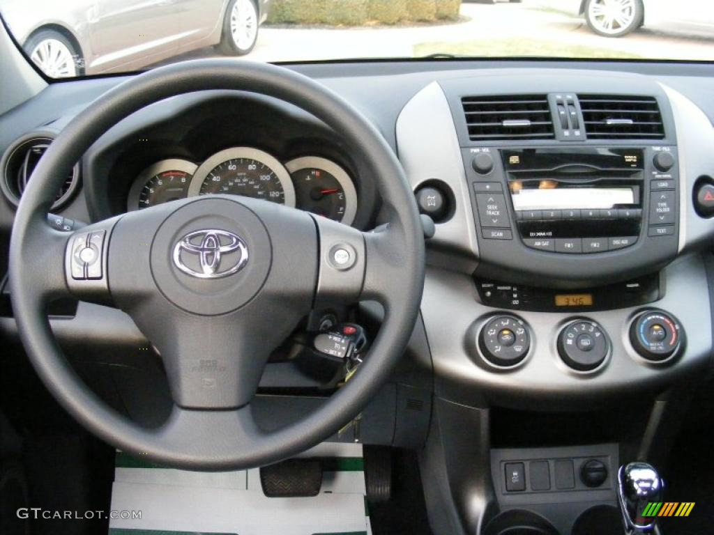 2010 Toyota RAV4 Sport 4WD Dark Charcoal Dashboard Photo #40091491
