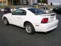 2001 Oxford White Ford Mustang V6 Coupe  photo #3