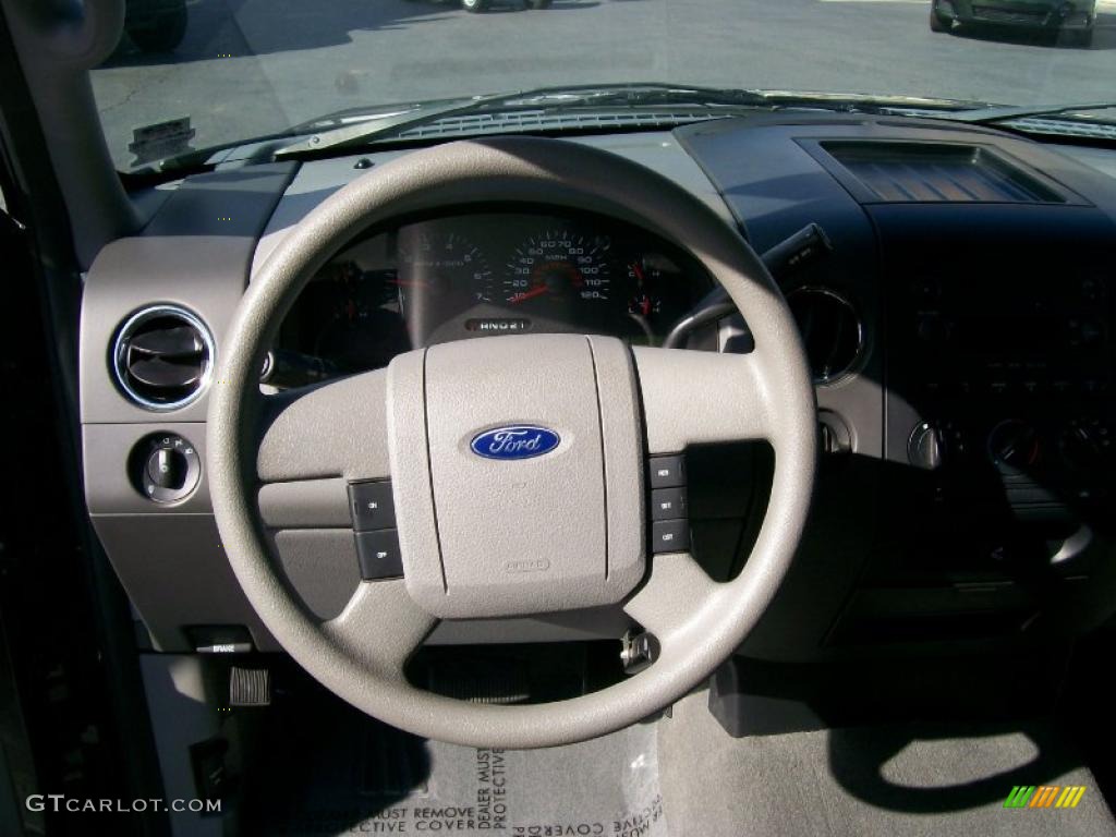 2006 F150 XL SuperCab - Dark Shadow Grey Metallic / Medium/Dark Flint photo #10