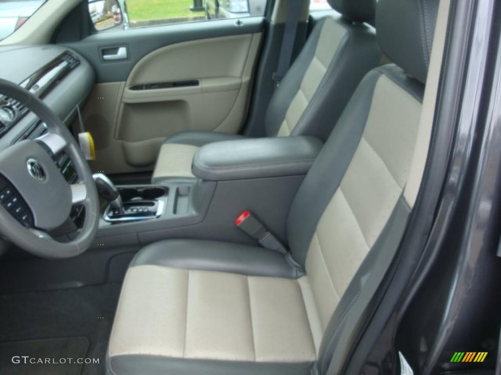 Charcoal Black/Medium Light Stone Interior 2008 Mercury Sable Premier AWD Sedan Photo #40093239
