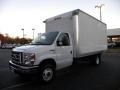 Oxford White - E Series Cutaway E350 Commercial Moving Van Photo No. 2