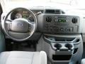 Medium Flint 2010 Ford E Series Van E350 XLT Passenger Dashboard