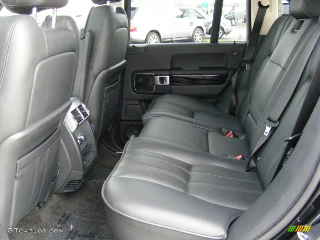 2007 Range Rover Supercharged - Java Black Pearl / Jet Black photo #11