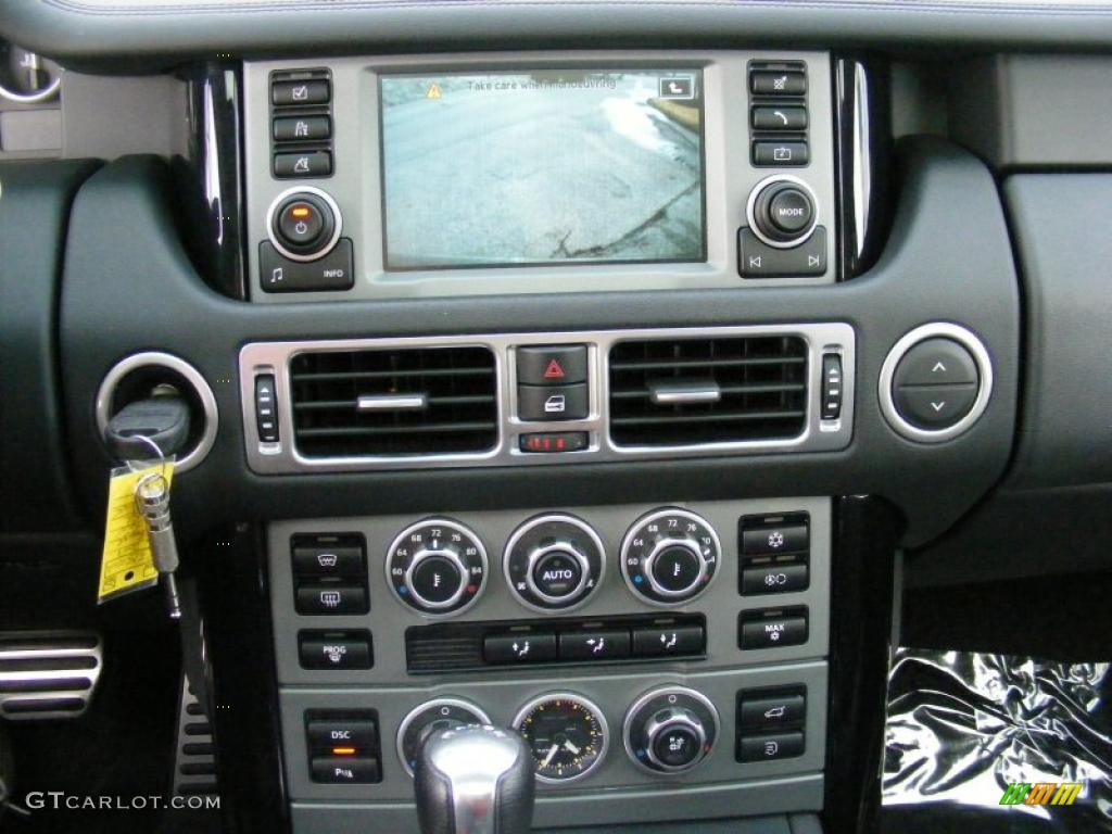 2007 Range Rover Supercharged - Java Black Pearl / Jet Black photo #18