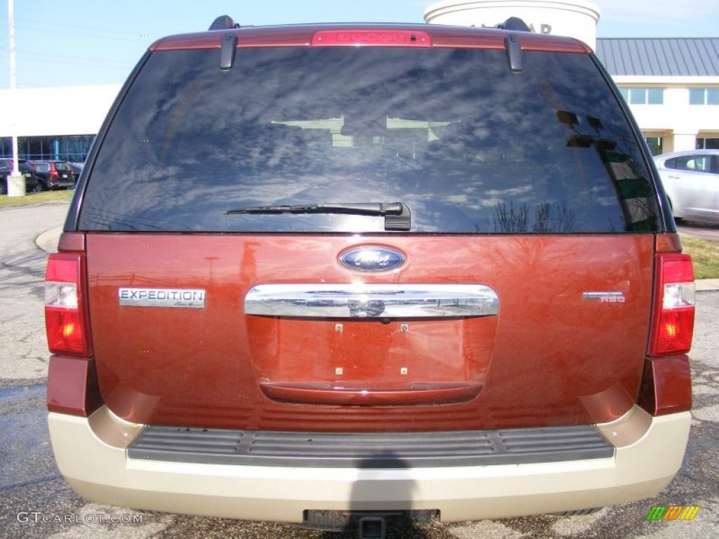 Dark Copper Metallic 2008 Ford Expedition Eddie Bauer 4x4 Exterior Photo #40094175