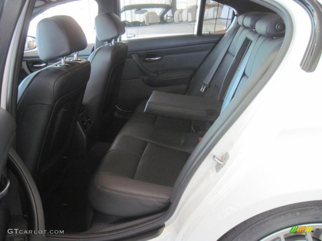 Black Novillo Leather Interior 2011 BMW M3 Sedan Photo #40094195