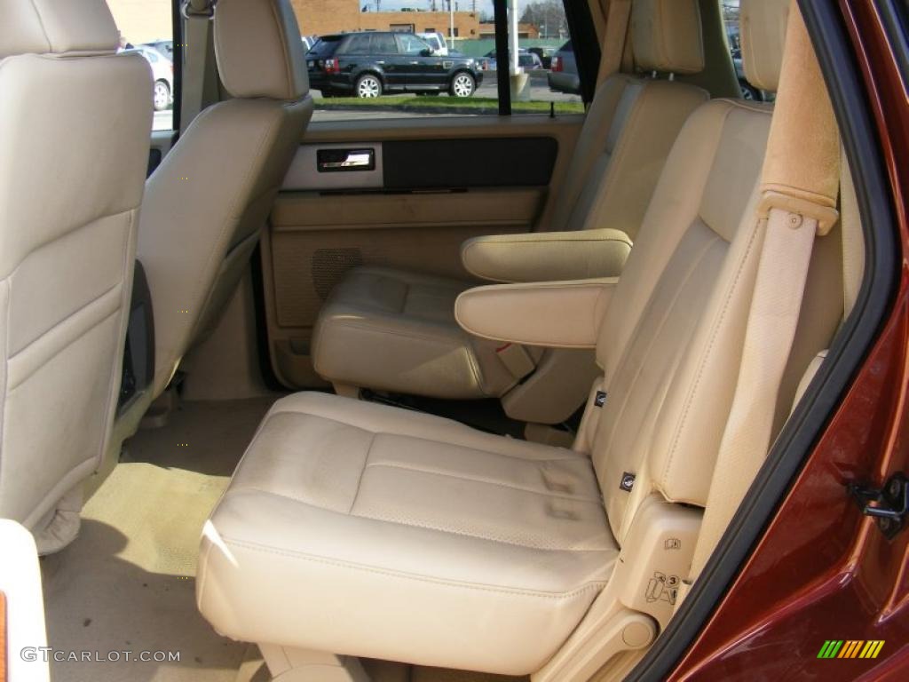 Camel Interior 2008 Ford Expedition Eddie Bauer 4x4 Photo #40094287