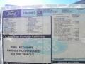 2010 Ford E Series Van E150 Commercial Window Sticker