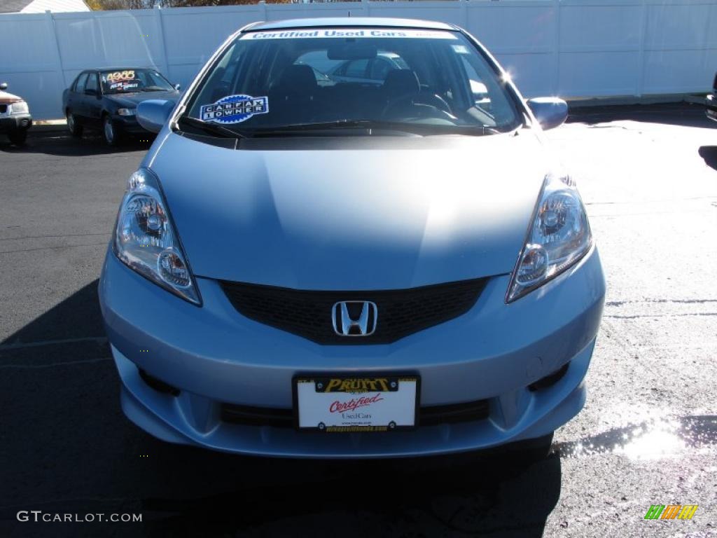 2009 Fit Sport - Tidewater Blue Metallic / Sport Black photo #4