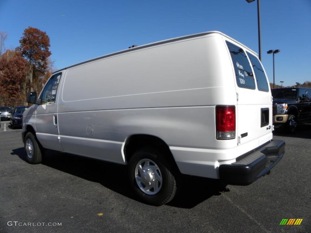 Oxford White 2010 Ford E Series Van E150 Commercial Exterior Photo #40095687