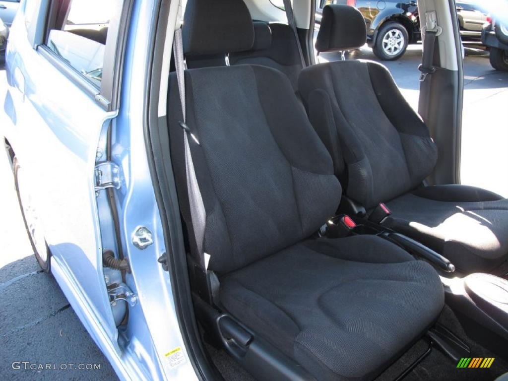 2009 Fit Sport - Tidewater Blue Metallic / Sport Black photo #14