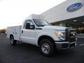 Oxford White 2011 Ford F250 Super Duty XL Regular Cab Chassis