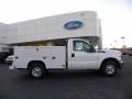 Oxford White - F250 Super Duty XL Regular Cab Chassis Photo No. 2