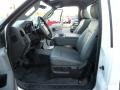 Steel Gray 2011 Ford F250 Super Duty XL Regular Cab Chassis Interior Color