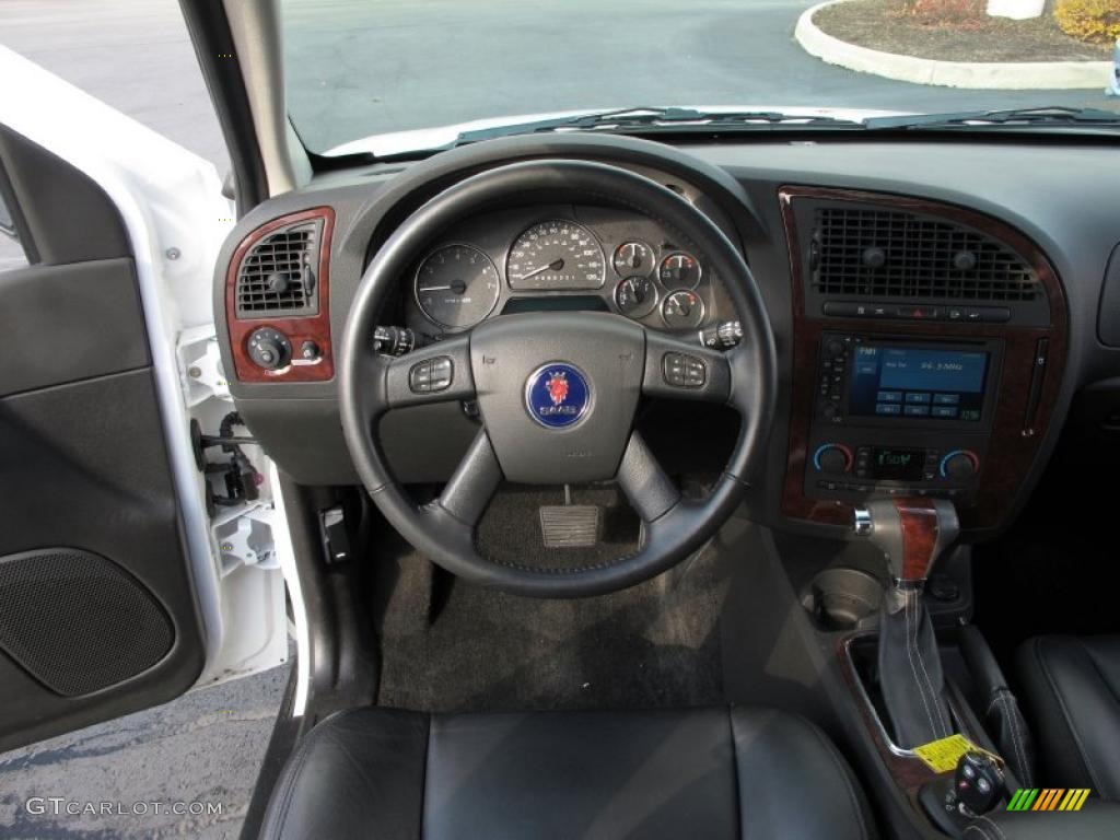 Carbon Black Interior 2009 Saab 9-7X 4.2i AWD Photo #40096255