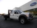 Oxford White 2011 Ford F450 Super Duty XL Crew Cab Chassis