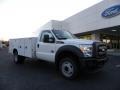 2011 Oxford White Ford F450 Super Duty XL Regular Cab Chassis  photo #1