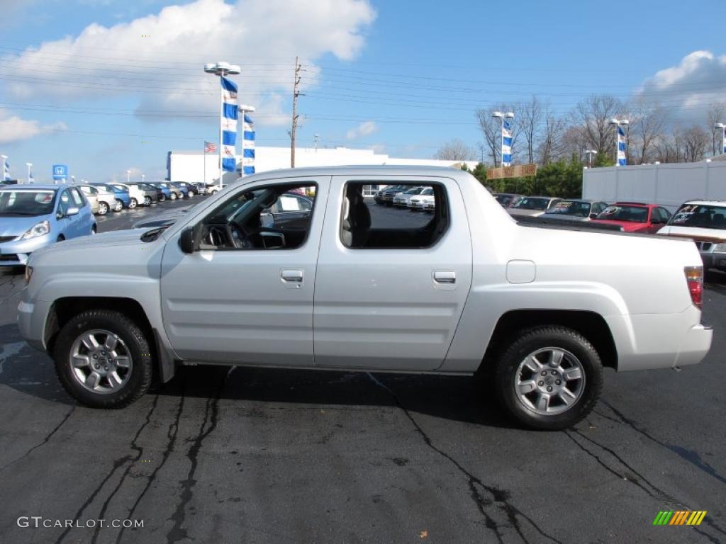 2008 Ridgeline RTX - Billet Silver Metallic / Gray photo #1