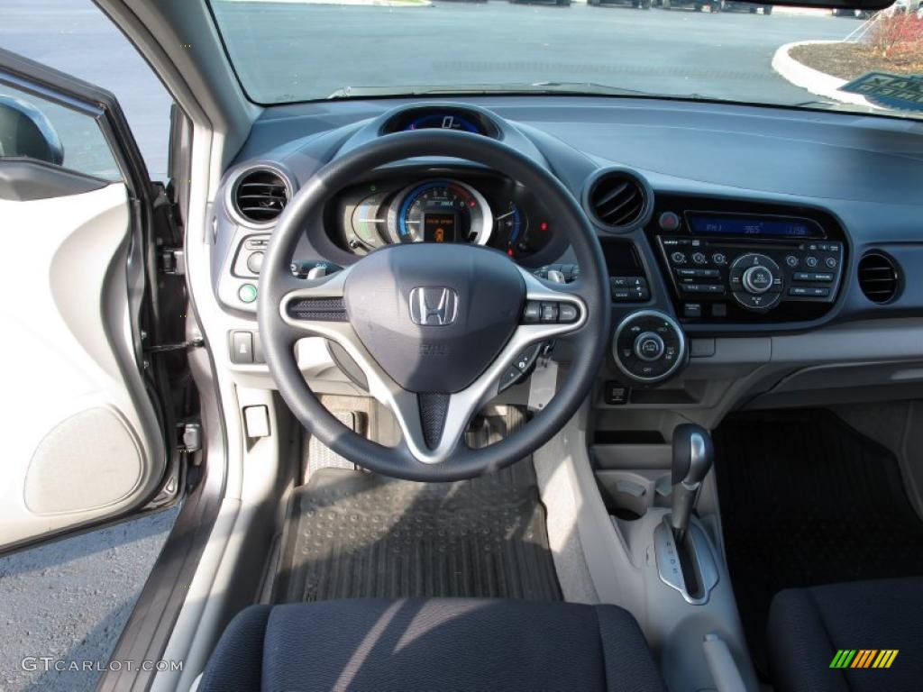2010 Honda Insight Hybrid EX Blue Dashboard Photo #40097815