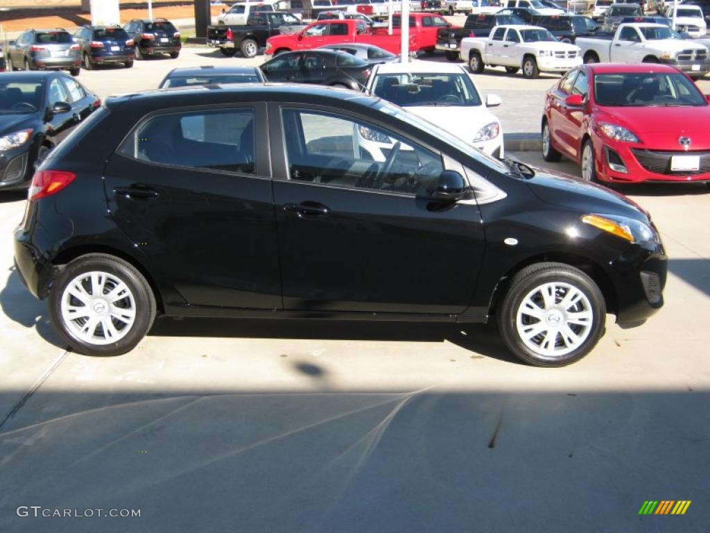 Brilliant Black 2011 Mazda MAZDA2 Sport Exterior Photo #40100075