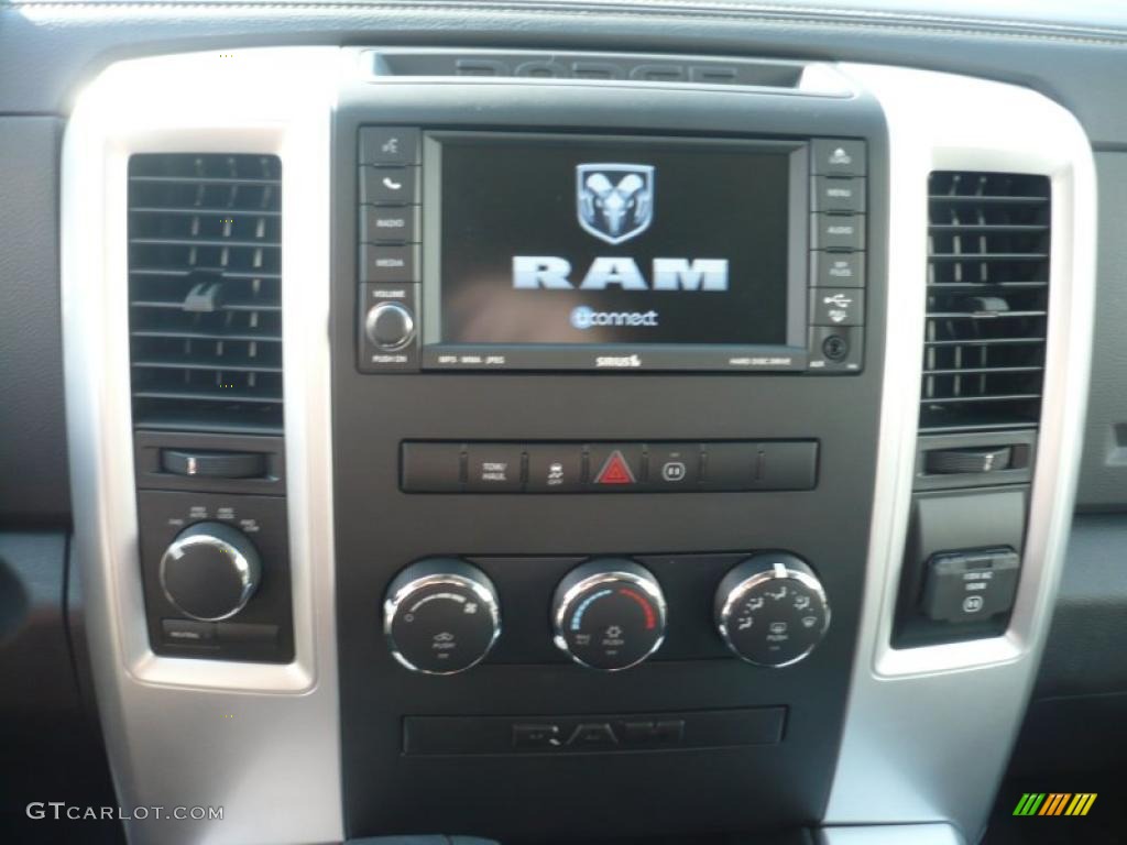 2011 Ram 1500 Sport Crew Cab 4x4 - Brilliant Black Crystal Pearl / Dark Slate Gray photo #15