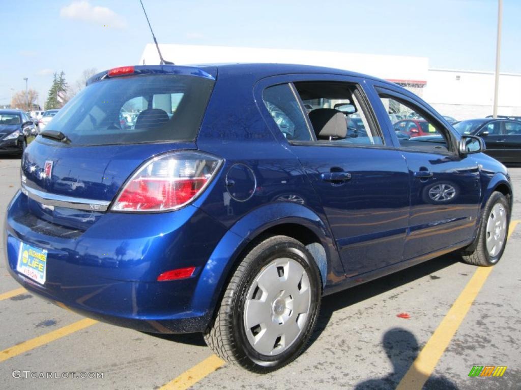 2008 Astra XE Sedan - Twilight Blue / Charcoal photo #2