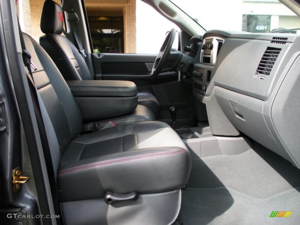 Medium Slate Gray Interior 2007 Dodge Ram 2500 ST Quad Cab 4x4 Photo #40101727