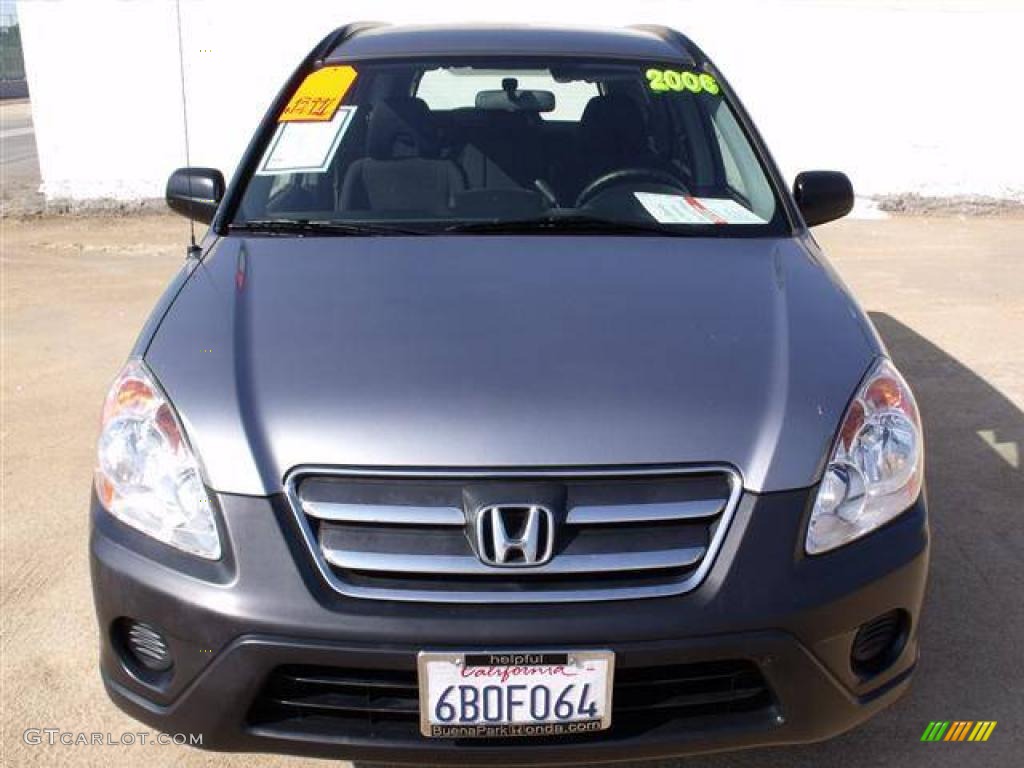 2006 CR-V LX - Silver Moss Metallic / Black photo #2