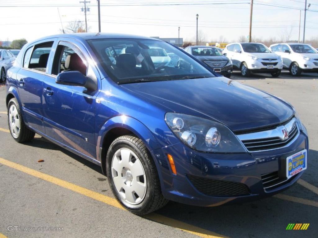 2008 Astra XE Sedan - Twilight Blue / Charcoal photo #10