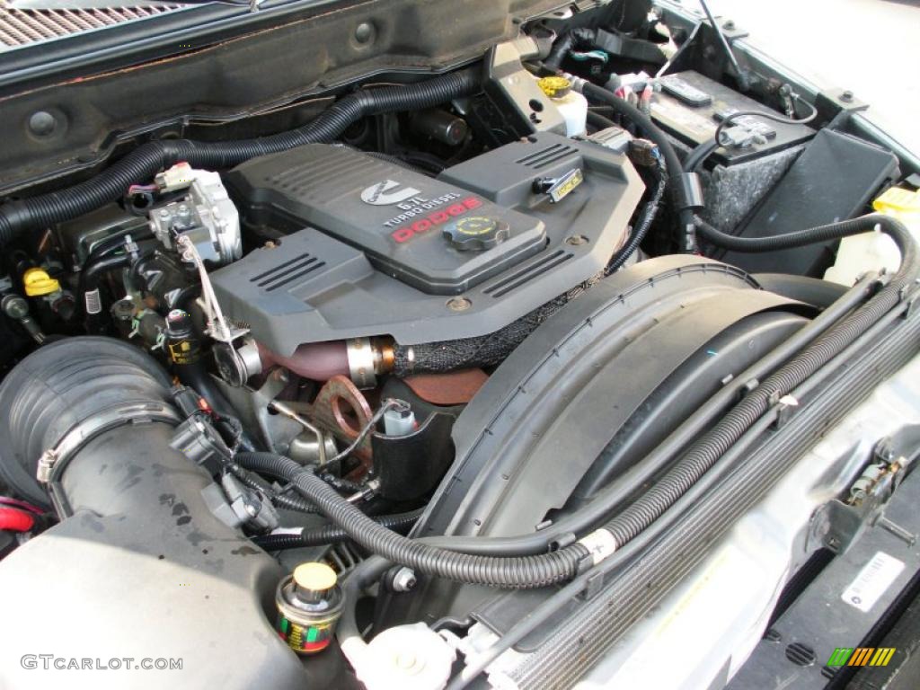 2007 Dodge Ram 2500 ST Quad Cab 4x4 6.7L Cummins Turbo Diesel OHV 24V Inline 6 Cylinder Engine Photo #40101859