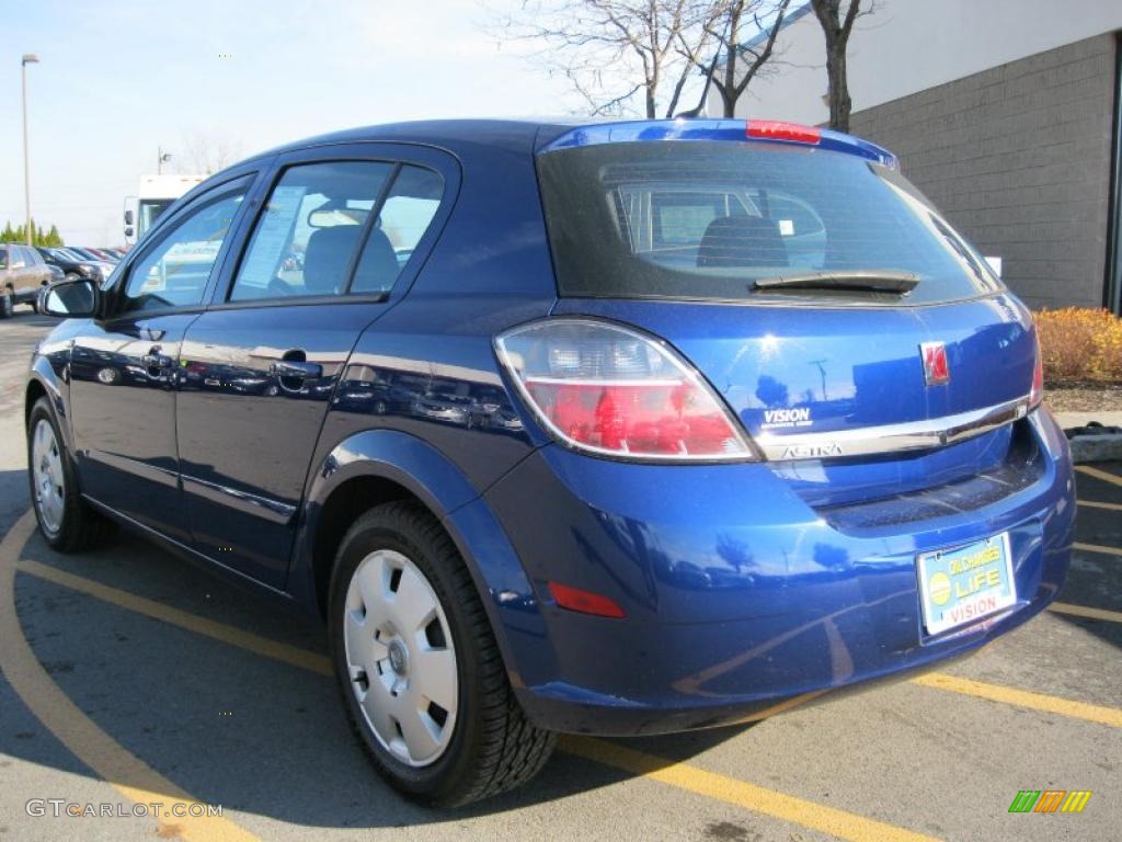 2008 Astra XE Sedan - Twilight Blue / Charcoal photo #12
