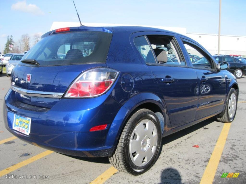 2008 Astra XE Sedan - Twilight Blue / Charcoal photo #14