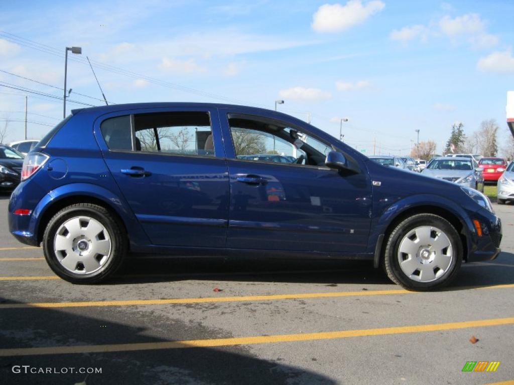 2008 Astra XE Sedan - Twilight Blue / Charcoal photo #15