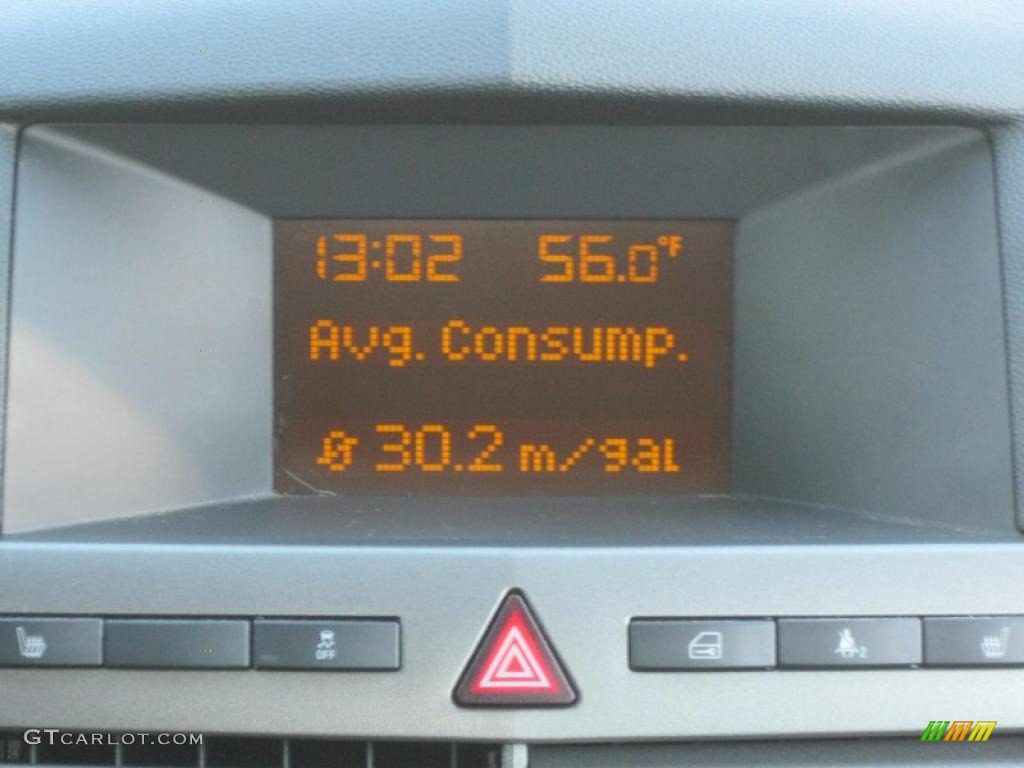 2008 Astra XE Sedan - Twilight Blue / Charcoal photo #21