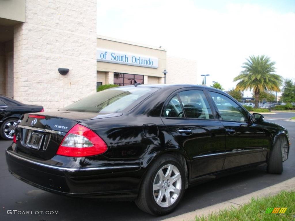 Black 2008 Mercedes-Benz E 320 BlueTEC Sedan Exterior Photo #40102403