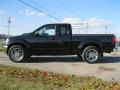 Super Black - Frontier SE V6 King Cab 4x4 Photo No. 17