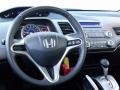 Black 2009 Honda Civic LX-S Sedan Steering Wheel