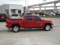 2008 Fire Red GMC Sierra 1500 SLE Crew Cab 4x4  photo #6