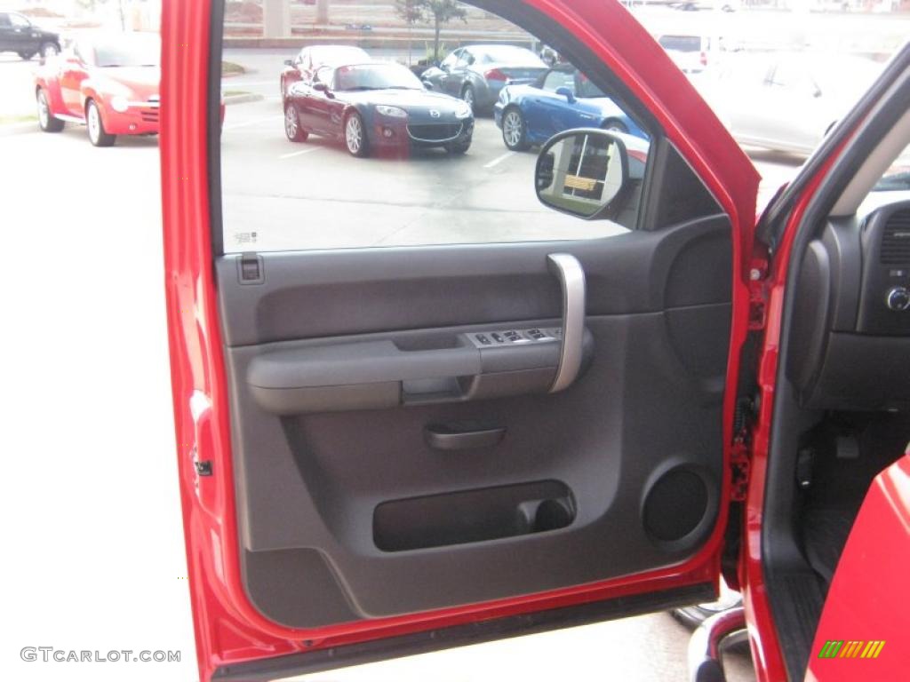 2008 Sierra 1500 SLE Crew Cab 4x4 - Fire Red / Ebony photo #17