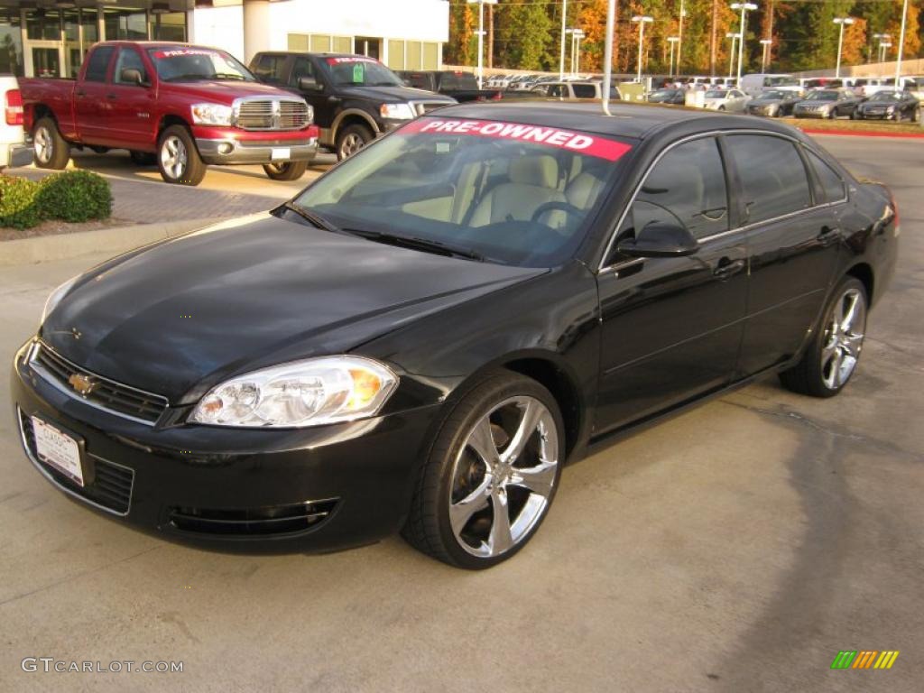 2006 Impala LS - Black / Neutral Beige photo #1