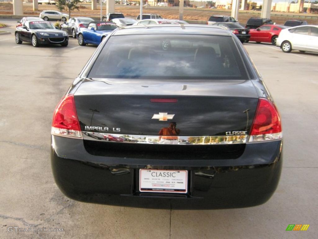 2006 Impala LS - Black / Neutral Beige photo #4