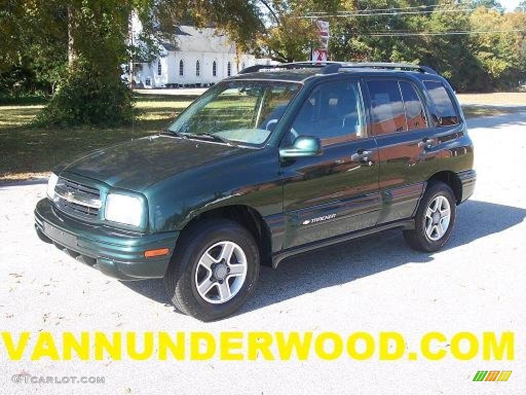 2003 Tracker LT Hard Top - Dark Green Metallic / Medium Gray photo #1