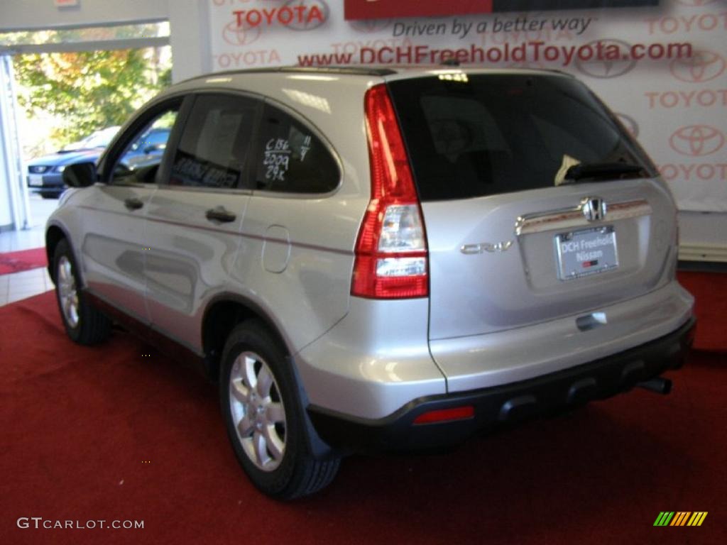 2009 CR-V EX 4WD - Alabaster Silver Metallic / Black photo #6