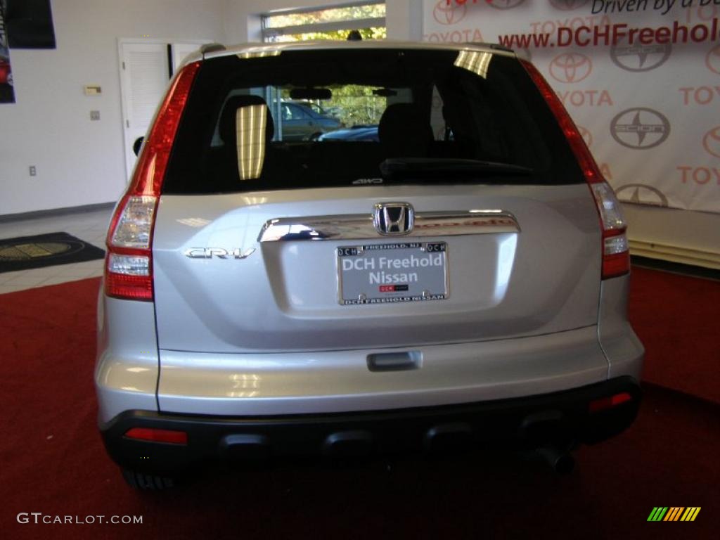 2009 CR-V EX 4WD - Alabaster Silver Metallic / Black photo #7
