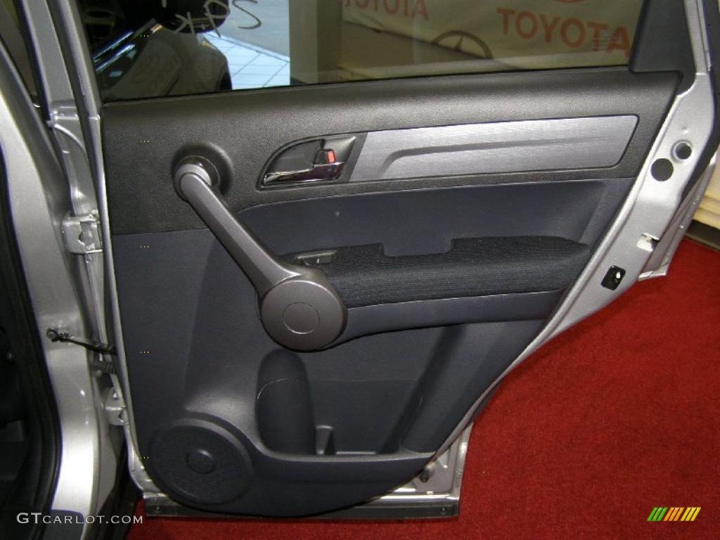 2009 CR-V EX 4WD - Alabaster Silver Metallic / Black photo #9