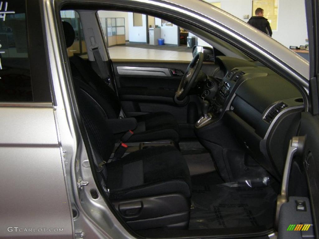 2009 CR-V EX 4WD - Alabaster Silver Metallic / Black photo #13